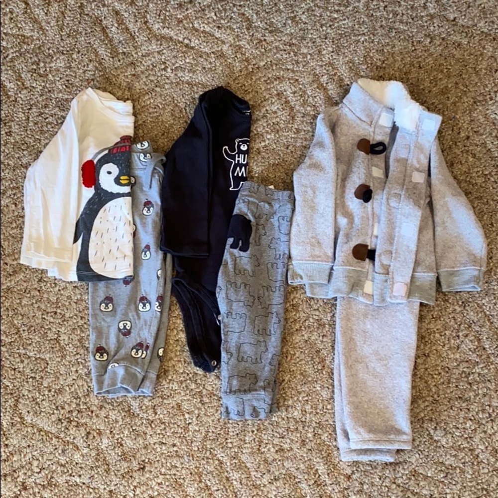 12 month matching outfits